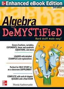 9780071743617-0071743618-Algebra DeMYSTiFieD, Second Edition