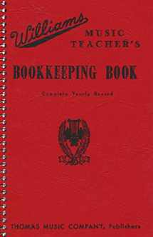 9781579995935-1579995934-Williams Music Teacher's Bookkeeping Book - Complete Yearly Record