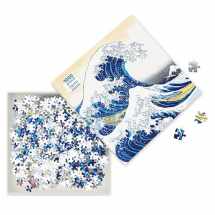 9781787556034-1787556034-Adult Jigsaw Puzzle Hokusai: The Great Wave: 1000-Piece Jigsaw Puzzles