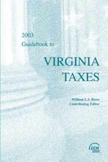 9780808008699-0808008692-Guidebook to Virginia Taxes, 2003