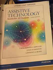 9780133833706-0133833704-Assistive Technology: Access for all Students, Pearson eText with Loose-Leaf Version -- Access Card Package