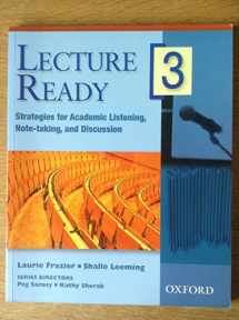 9780194309714-0194309711-Lecture Ready 3 Student Book: Strategies for Academic Listening, Note-taking, and Discussion (Lecture Ready Series)