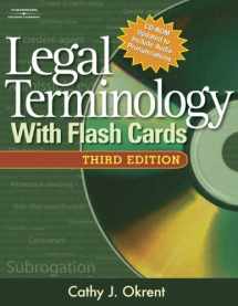 9781418039806-1418039802-Legal Terminology with Flashcards