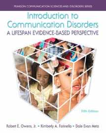 9780133783711-0133783715-Introduction to Communication Disorders: A Lifespan Evidence-Based Perspective with Enhanced Pearson eText -- Access Card Package (5th Edition) (Pearson Comunication Sciences and Disorders)