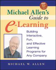 9780471203025-0471203025-Michael Allen's Guide to E-Learning: Building Interactive, Fun, and Effective Learning Programs for Any Company
