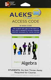9780077634827-0077634829-ALEKS 360 Access Card (18 weeks) for Beginning Algebra