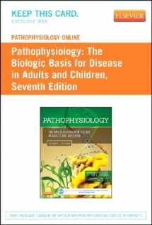 9780323187091-0323187099-Pathophysiology Online for Pathophysiology (Access Code): The Biologic Basis for Disease in Adults and Children
