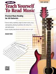 9780739037799-073903779X-Alfred's Teach Yourself to Read Music for Guitar: Practical Music Reading for All Guitarists! (Teach Yourself Series)