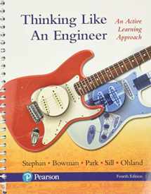 9780134642253-0134642252-Thinking Like an Engineer: An Active Learning Approach Plus MyLab Engineering -- Access Card Package