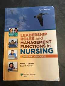 9781451192810-1451192819-Leadership Roles and Management Functions in Nursing: Theory and Application