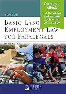 9780735507777-0735507775-Basic Labor & Employment Law for Paralegals, Second Edition [Connected eBook](Aspen College)