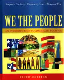 9780393926200-0393926206-We The People: An Introduction To American Politics, Full Edition