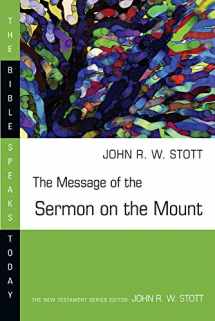 9780877842965-0877842965-The Message of the Sermon on the Mount (The Bible Speaks Today Series)