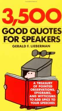 9780385177696-0385177690-3,500 Good Quotes for Speakers