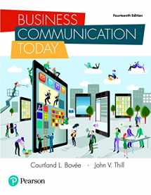 9780134642260-0134642260-Business Communication Today, Student Value Edition Plus MyLab Business Communication with Pearson eText -- Access Card Package (14th Edition)