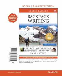 9780134581729-0134581725-Backpack Writing, MLA Update edition