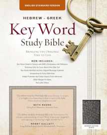 9780899579146-0899579140-The Hebrew-Greek Key Word Study Bible: ESV Edition, Black Bonded Leather (Key Word Study Bibles)