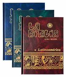 9788499451107-8499451101-La Biblia Latinoamericana Letra Grande Cartone con Uneros Spanish Edition Assorted Colors