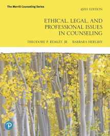 9780135183151-0135183154-Ethical, Legal, and Professional Counseling Plus MyLab Counseling -- Access Card Package