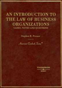 9780314154804-0314154809-Introduction to the Law of Business Organizations: Cases, Notes, and Questions (American Casebook Series)