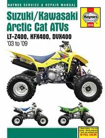 9781563929106-1563929104-Suzuki/Kawasaki Arctic Cat ATVs 2003 to 2009: LT-Z400, KFX400, DVX400 (Haynes Repair Manual)