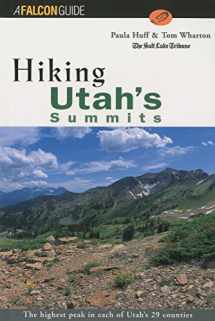 9781560445883-1560445882-Hiking Utah's Summits (Regional Hiking Series)
