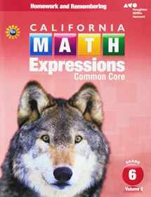 9780544211421-0544211421-Homework and Remembering Workbook, Volume 2 Grade 6 (Houghton Mifflin Harcourt Math Expressions)