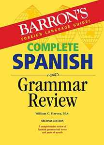 9781438006864-1438006861-Complete Spanish Grammar Review (Barron's Grammar)