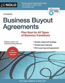 9781413322637-1413322638-Business Buyout Agreements: Plan Now for All Types of Business Transitions