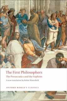 9780199539093-019953909X-The First Philosophers: The Presocratics and Sophists (Oxford World's Classics)