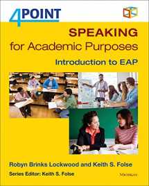9780472036707-047203670X-4 Point Speaking for Academic Purposes: Introduction to EAP