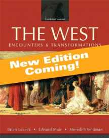 9780205949229-0205949223-The West: Encounters and Transformations, Volume 2, Books a la Carte Edition (4th Edition)