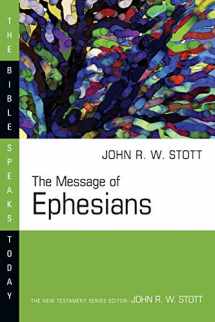 9780877842873-0877842876-The Message of Ephesians (The Bible Speaks Today Series)