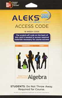 9780077635039-0077635035-ALEKS 360 Access Card (18 weeks) for Beginning & Intermediate Algebra