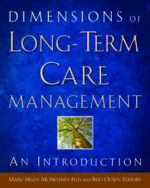 9781567933833-1567933831-Dimensions of Long-Term Care Management: An Introduction