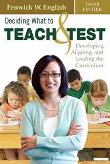 9781412960137-1412960134-Deciding What to Teach and Test: Developing, Aligning, and Leading the Curriculum