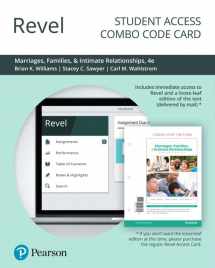 9780135193242-0135193249-Revel for Marriages, Families, and Intimate Relationships -- Combo Access Card
