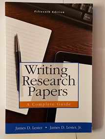 9780321952950-0321952952-Writing Research Papers: A Complete Guide, 15th Edition