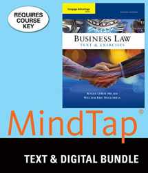 9781305937604-1305937600-Bundle: Cengage Advantage Books: Business Law: Text and Exercises, Loose-Leaf Version, 8th + MindTap Business Law, 1 term (6 months) Printed Access Card