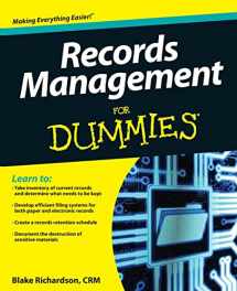 9781118388082-1118388089-Records Management For Dummies