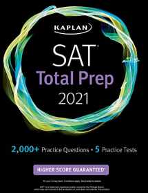 9781506262697-1506262694-SAT Total Prep 2021: 5 Practice Tests + Proven Strategies + Online + Video (Kaplan Test Prep)