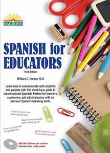 9781438075228-1438075227-Spanish for Educators: with Online Audio (Barron's Foreign Language Guides)