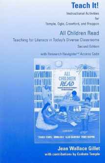 9780205543540-0205543545-Teach It! Student Instructional Activities (Valuepack item only) for All Children Read: Teaching for Literacy in Today's Diverse Classroom