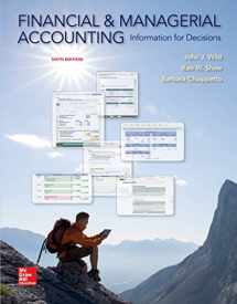 9780078025761-0078025761-Financial and Managerial Accounting: Information for Decisions