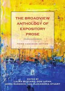 9781554813469-1554813468-The Broadview Anthology of Expository Prose - Third Canadian Edition