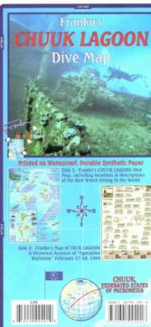 9781601902016-1601902018-Chuuk (Truk) Lagoon Dive & Wreck Map & Operation Hailstone Franko Maps Waterproof Map