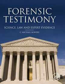 9780123970053-0123970059-Forensic Testimony: Science, Law and Expert Evidence