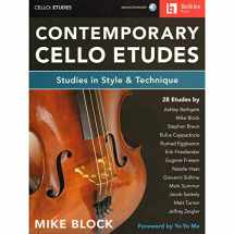 9780876391877-0876391870-Contemporary Cello Etudes Studies in Style & Technique Book/Online Audio