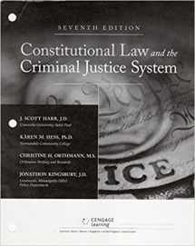 9781337499996-1337499994-Bundle: Constitutional Law and the Criminal Justice System, Loose-Leaf Version, 7th + LMS Integrated MindTap Criminal Justice, 1 term (6 months) Printed Access Card