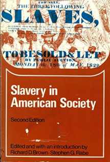 9780669000733-0669000736-Slavery in American society (Problems in American civilization)